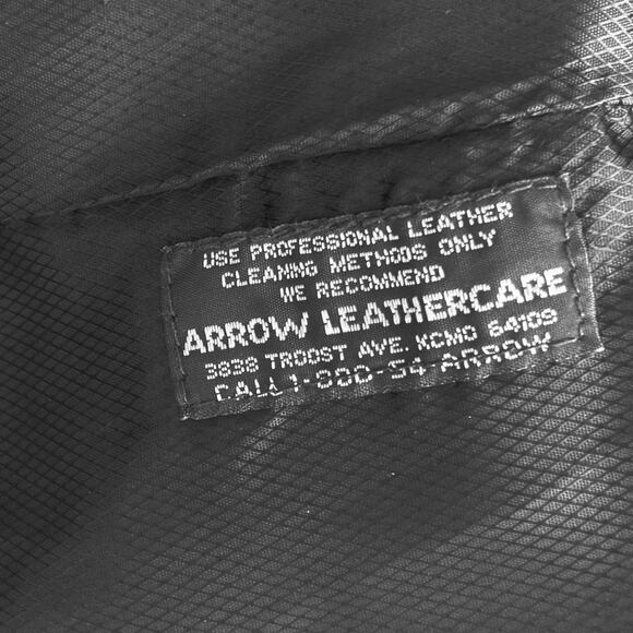 VTG‎ Remy Black Soft Leather Blazer Men's 44 Soft Leather Rocker Western Jacket - Picture 7 of 8